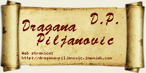 Dragana Piljanović vizit kartica